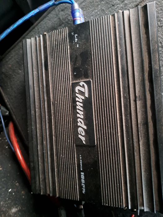 Бас каса 12ка със усилвател тъндър