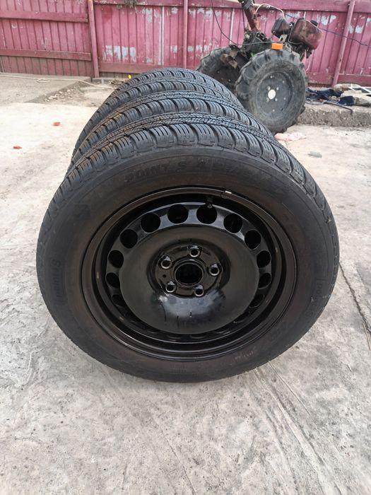 Cauciucuri +jante 4 bucăți iarnă 800 lei  205/55 R16