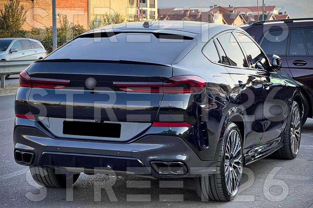 Pachet Exterior Aero BMW X6 G06 LCI (2024-up) M Sport Negru Lucios