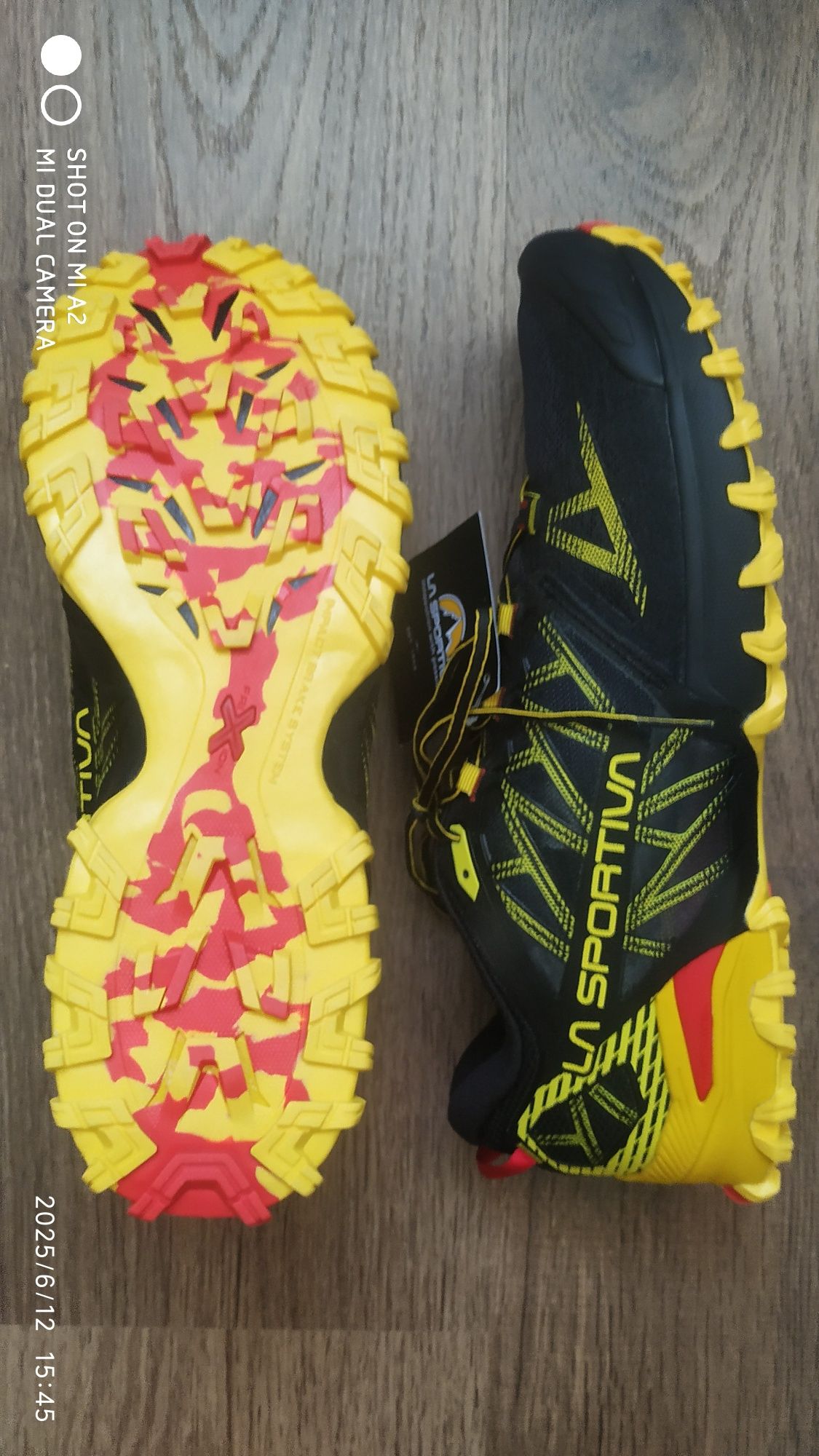 La Sportiva Bushido 3 Black/ Yellow 45,5