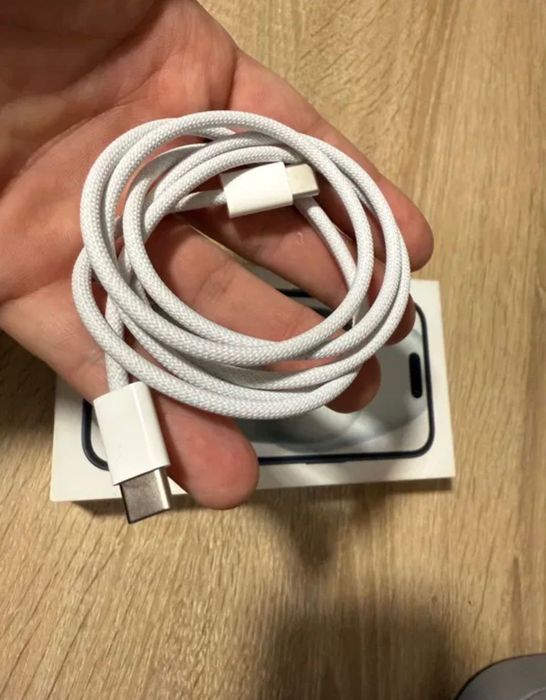 Cablu original Iphone 15 16 PRO MAX PLUS Cablu Fast Charger 60W Type C