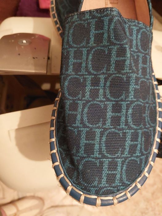 Carolina Herrera Size 40 Нови еспадрили деним