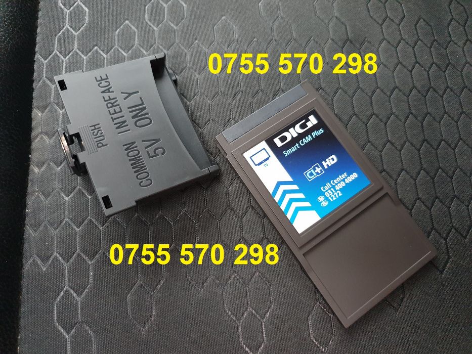 Adaptor CI+ Common interface 5V Samsung RDS Digi Telekom Orange UPC
