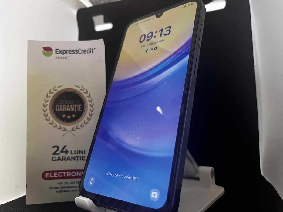 Telefon Samsung A15 5G (AG16 Moldova b31595)-Garantie 2 ani!
