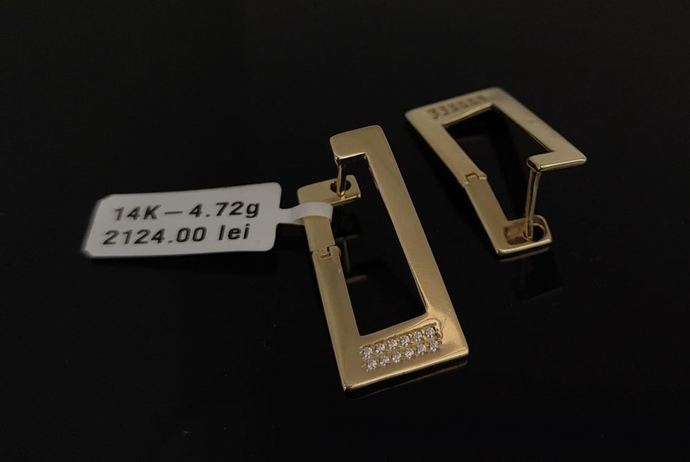Cercei aur 14k 4.72gr