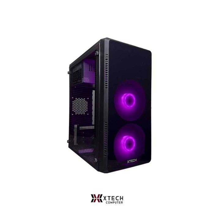 i5-12400f + RX580 8gb + 16gb OZU + 256gb NVME Moshniy Gaming RGB PC!