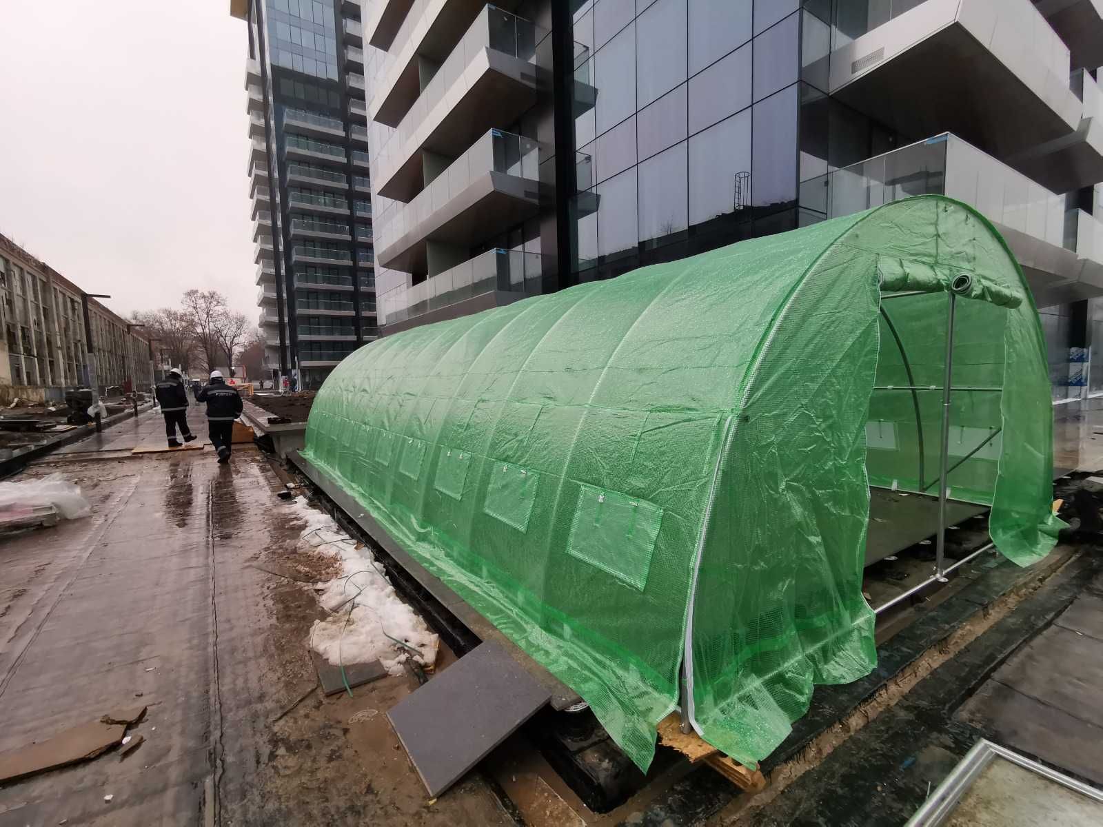 Solar solarii sera sere gradina teava galvanizata .RM