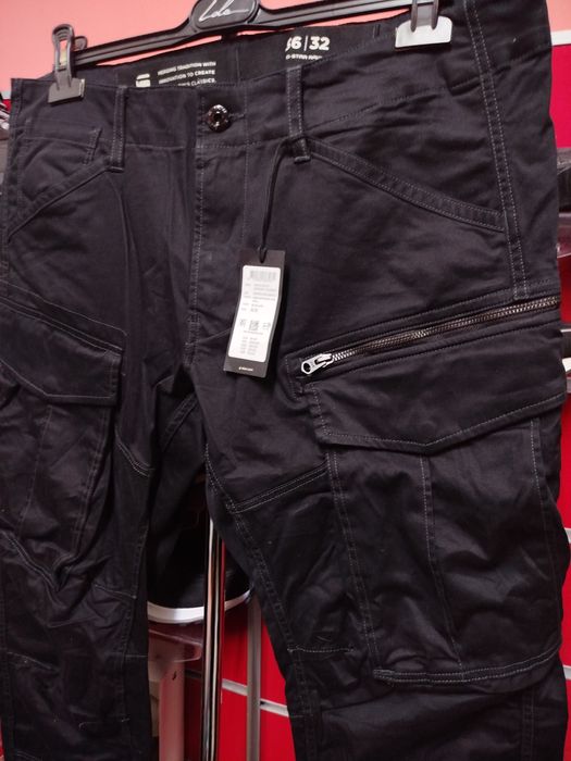 Карго панталон G-Star Raw Rovic Zip W36 L32 нов мъжки оригинален черен