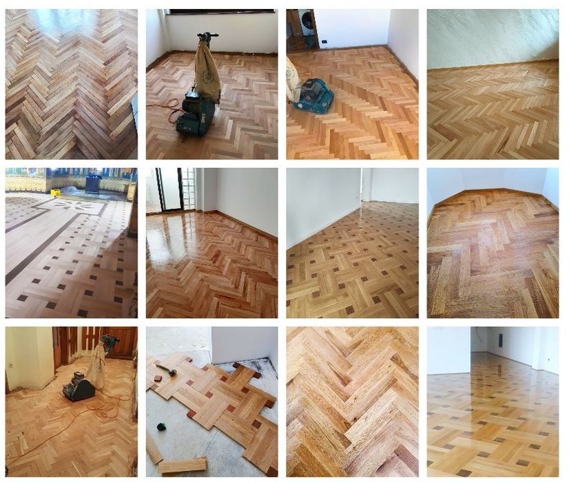 Parchet masiv, stratificat, dușumele
