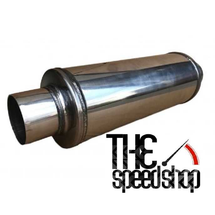 Toba sport intermediara, 70mm inox Model lung sau scurt