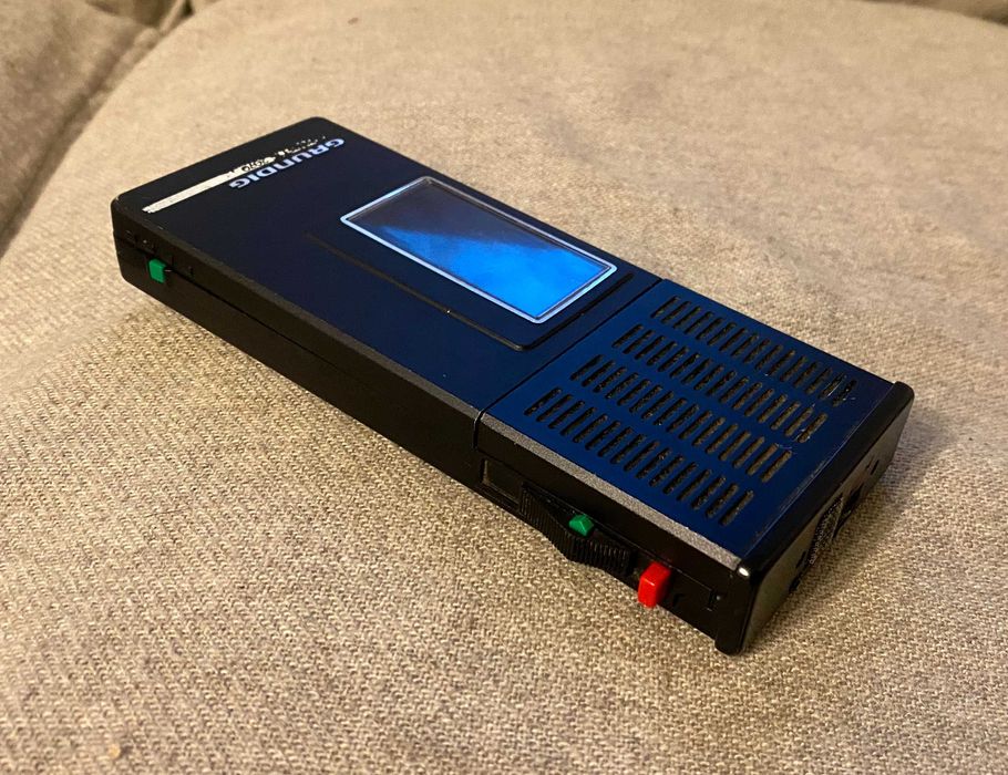 Reportofon Grundig Stenorette 2070 pe stenocaseta functional colectie