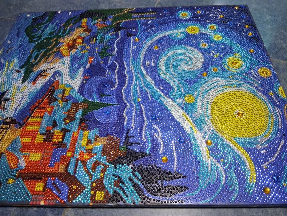 Tablou realizat manual