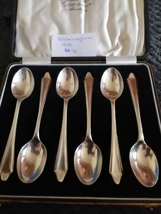 Lingurite argint masiv 925 lungime 11,5 cm