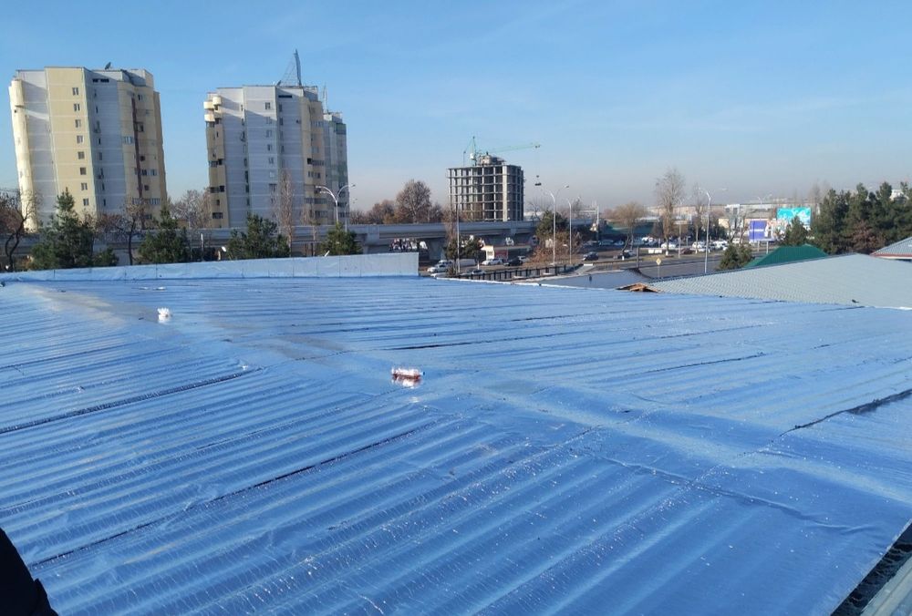 Кровля крыш  том йопамиз Gidro izalatsiya