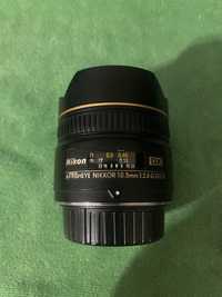 Обектив NIKON FISHEYE 10.5mm 2.8G Nikkor ED DX AF