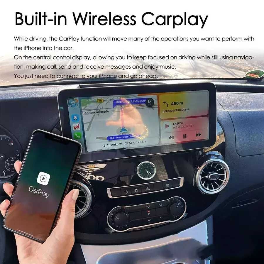 Мултимедия за Mercedes Benz Vito навигация Android  плеър VITO 12.3"