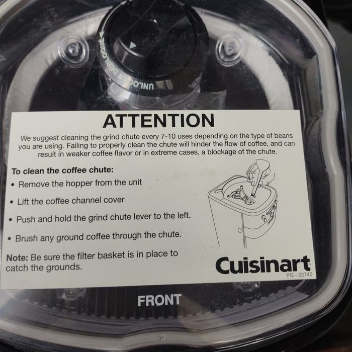 Aparat cafea cu râșnită incorporata Cuisinart import SUA