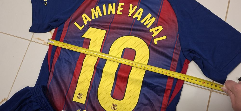 Echipament fotbal FC Barcelona Lamine Yamal #10