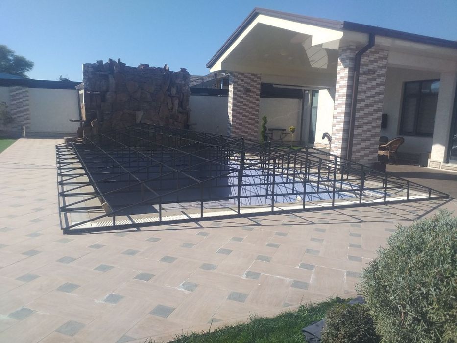 Баннер тент баннер бассен навес