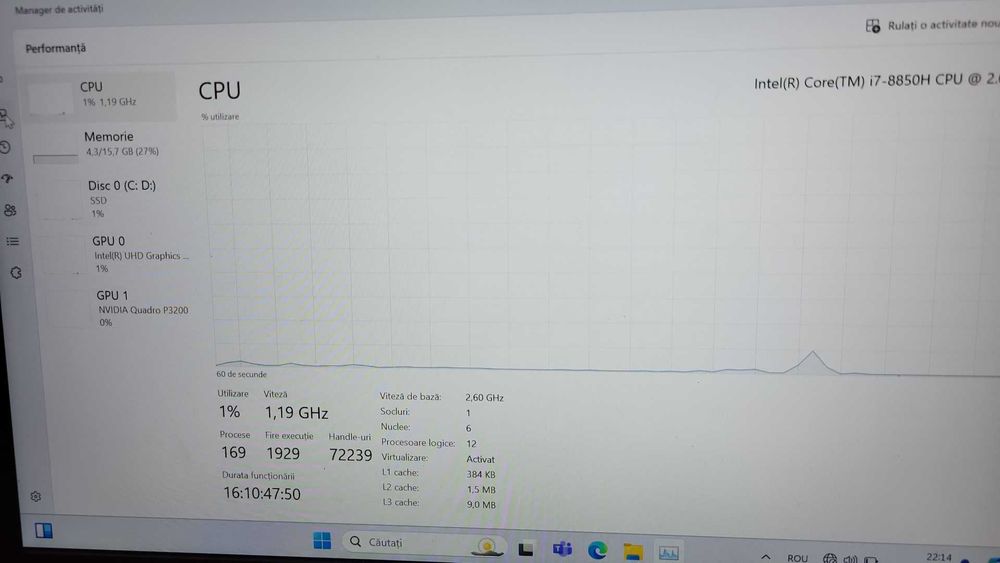 Vând laptop gaming fuzitsu