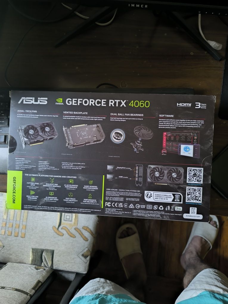 Asus rtx 4060 dual 8 gb