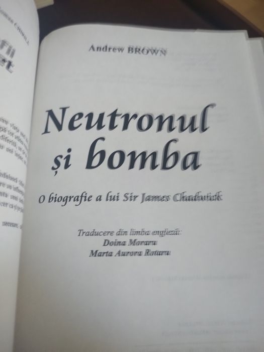 Fizica :Neutronul și bomba