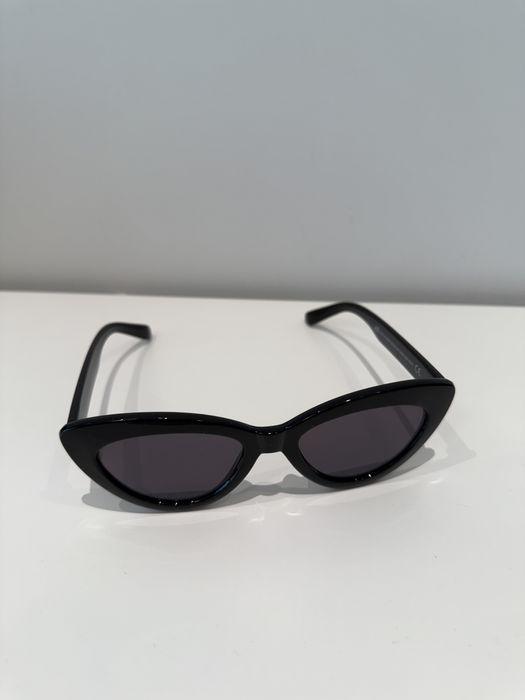 Слънчеви очила котешко око cat eye H&M кафяви и черни