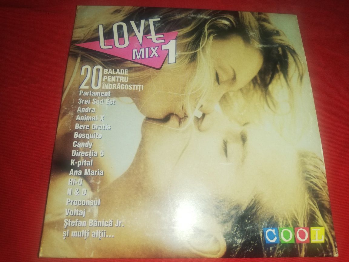 Cd original audio de colectie love mix, Animal x, k-pital