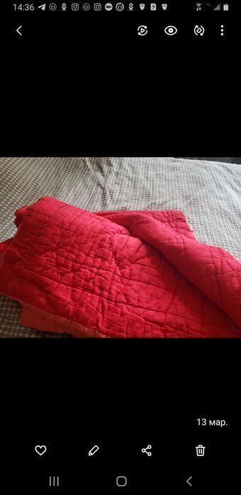 Одеяло. Наполнитель хлопок