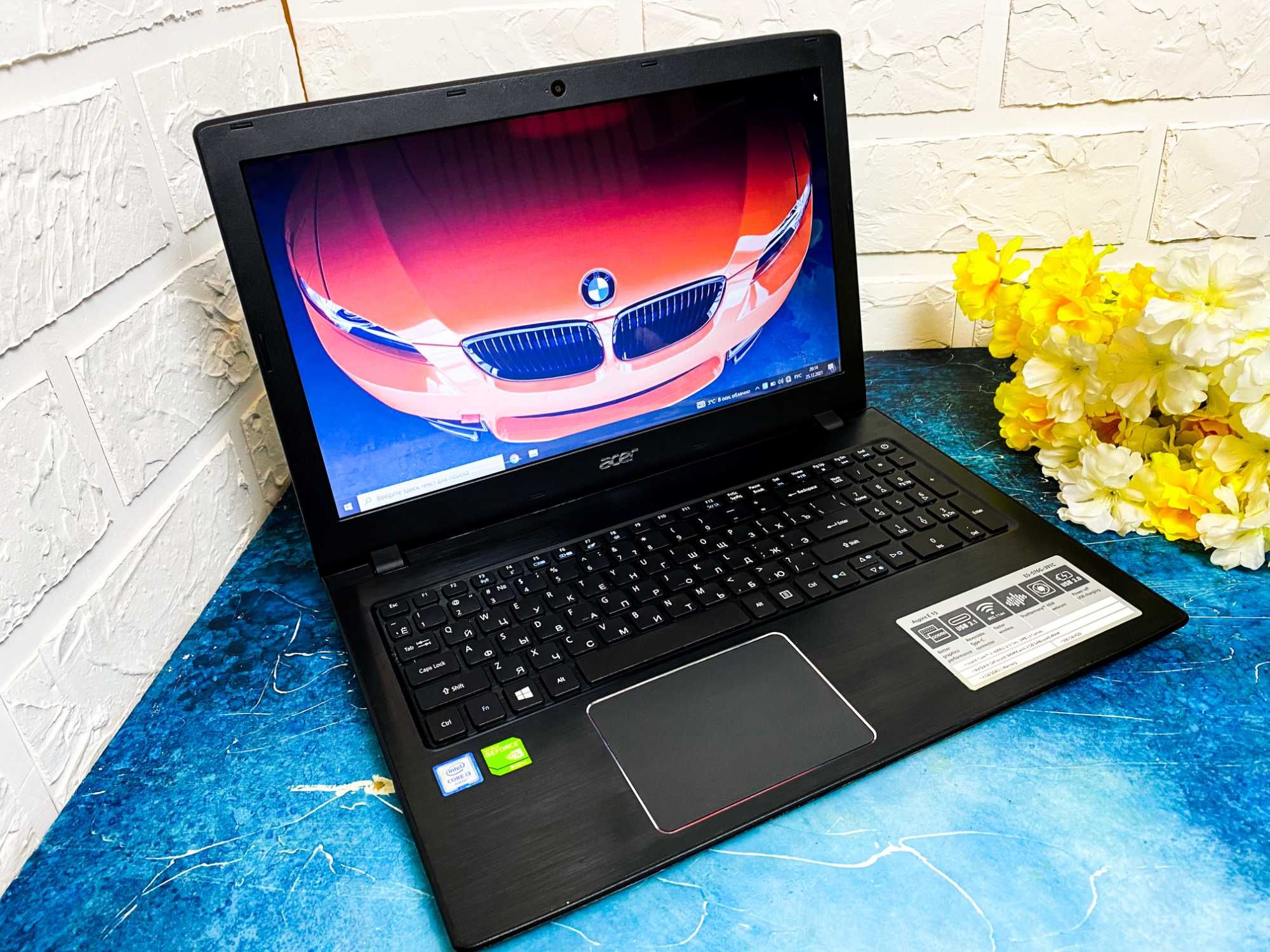 Acer Aspire E5-576|Core i3-7020U|Geforce 940MX|HDD 1TB/ 128GB|Red Geek