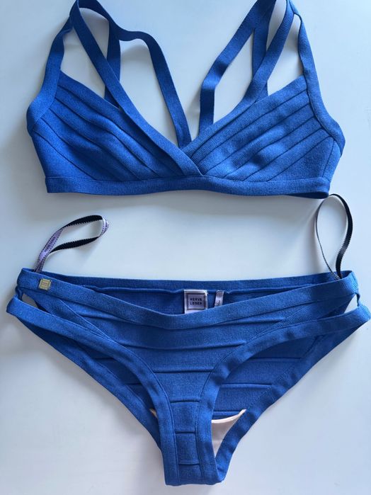 HERVE LEGER - Оригинал - бандажен бански размер S