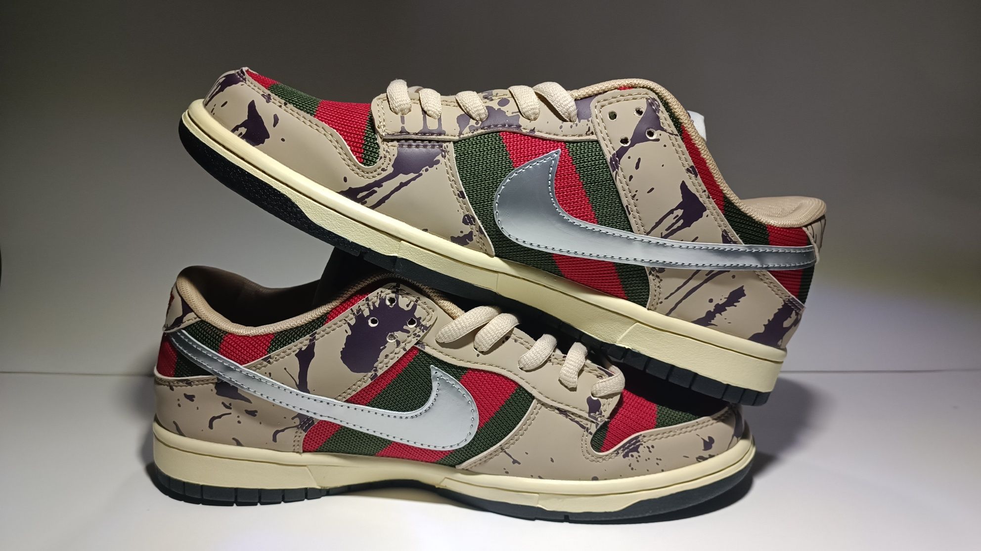 Nike SB Dunk Low “Freddy Krueger”, marimi 36-45