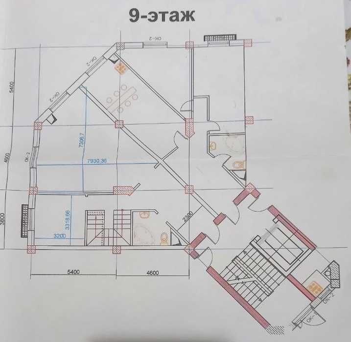 Юнусабад 11кв (коробка) новостройка, в «Комфорт хаус»