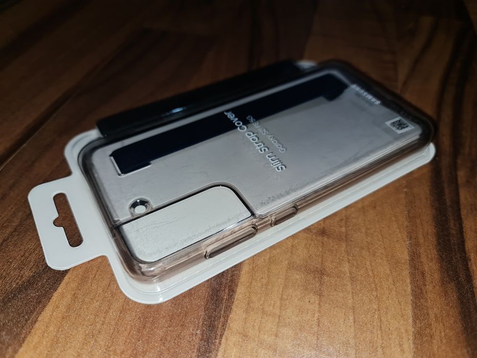 Husa hibrid originala Samsung Slim Strap Cover Galaxy S21 FE 5G G990