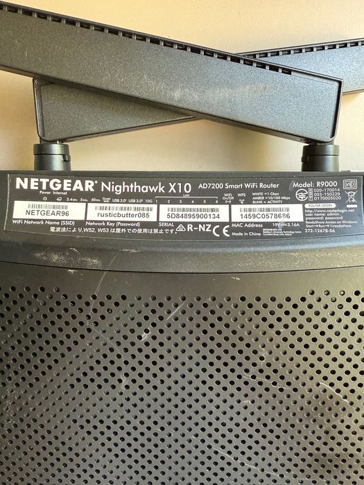 Router Netgear R9000 X10 Nighthawk