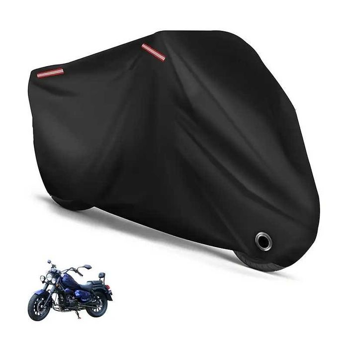 Prelata moto husa motocicleta XL groasa puf interior 230x125x95cm