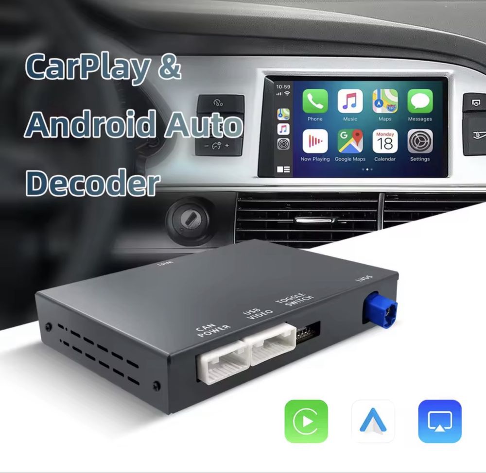 CarPlay за Audi A6 C6 (4F) с MMI 3G 2009-2015 (ставало и за Audi Q7)