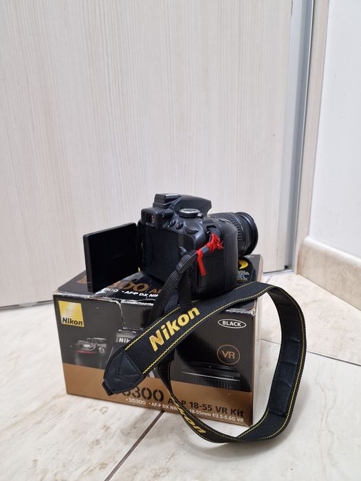 Nikon d5300 + obiectiv 18-55mm VR KIT