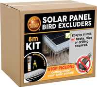 Комплект за защита от гълъби на слънчеви панели - 8 метра
