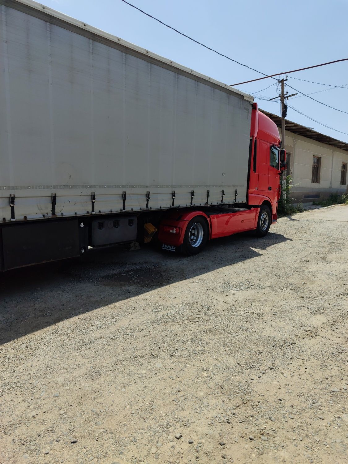 Daf 460  Krone pritsep