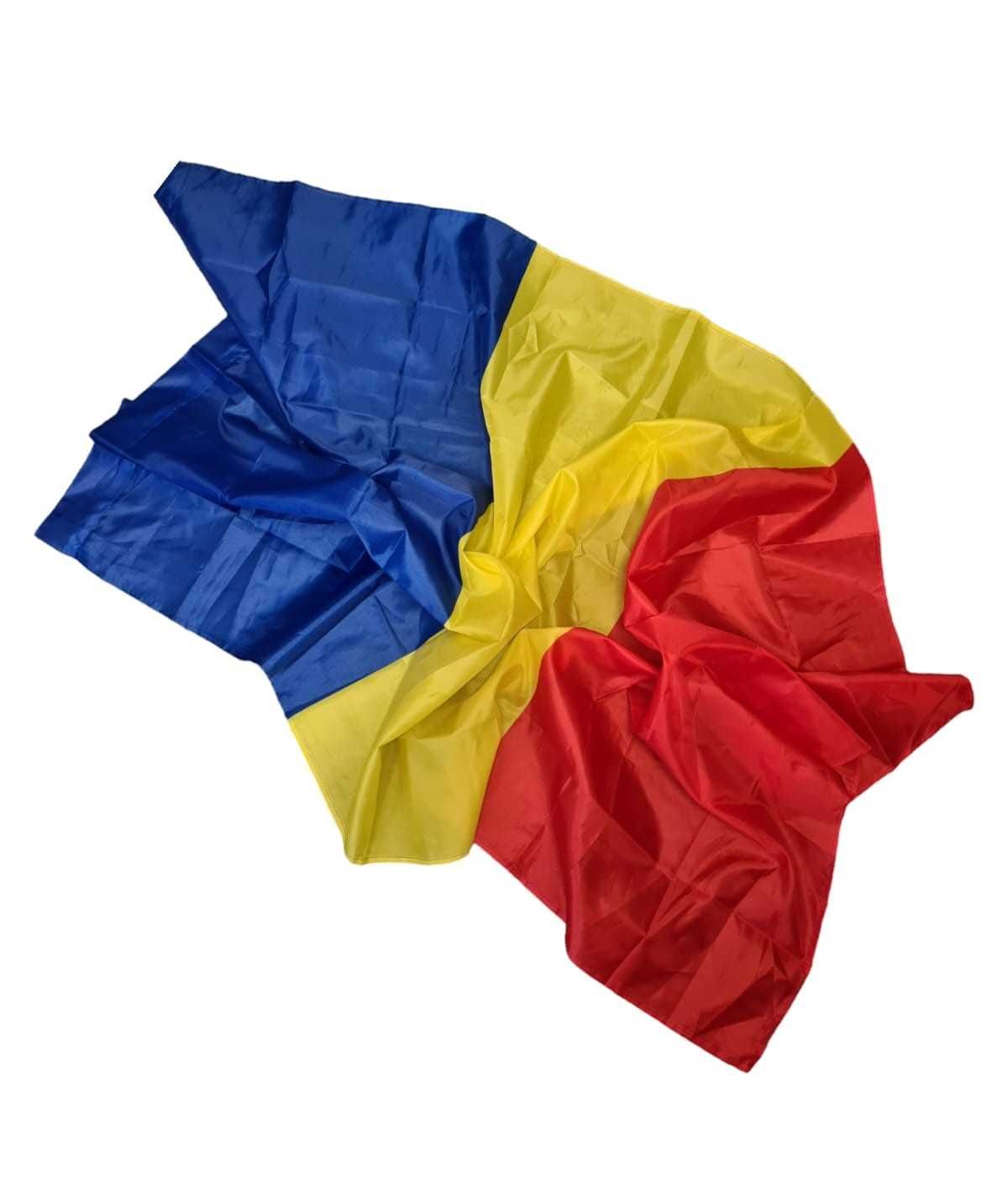 Steag Romania / Drapel tricolor nylon 60 g / m2, 135 cm x 90 cm