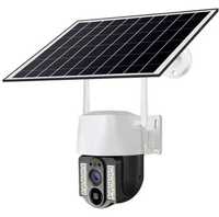 Видео камера 4G WiFi  V380PRO PTZ VC3 солнечная батарея