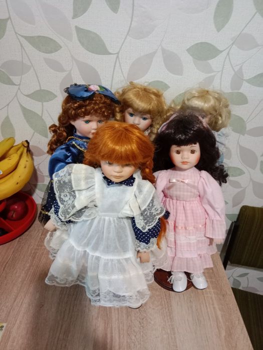 lot păpuși potelan