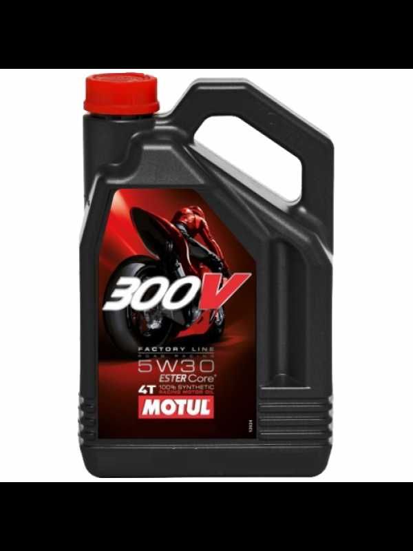 Масло за мотор MOTUL 300V 4T FACTORY LINE 5W-30 4L