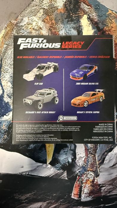 Fast & Furious Brian’s Supra + Nissan Silvia S15 Diecast