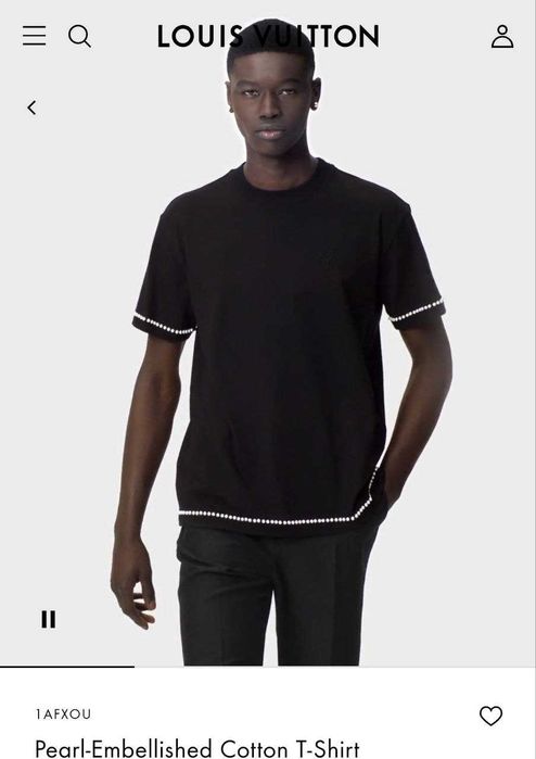 Tshirt Louis Vuitton Тенска LV 2025 нов модел 1AFXOU
