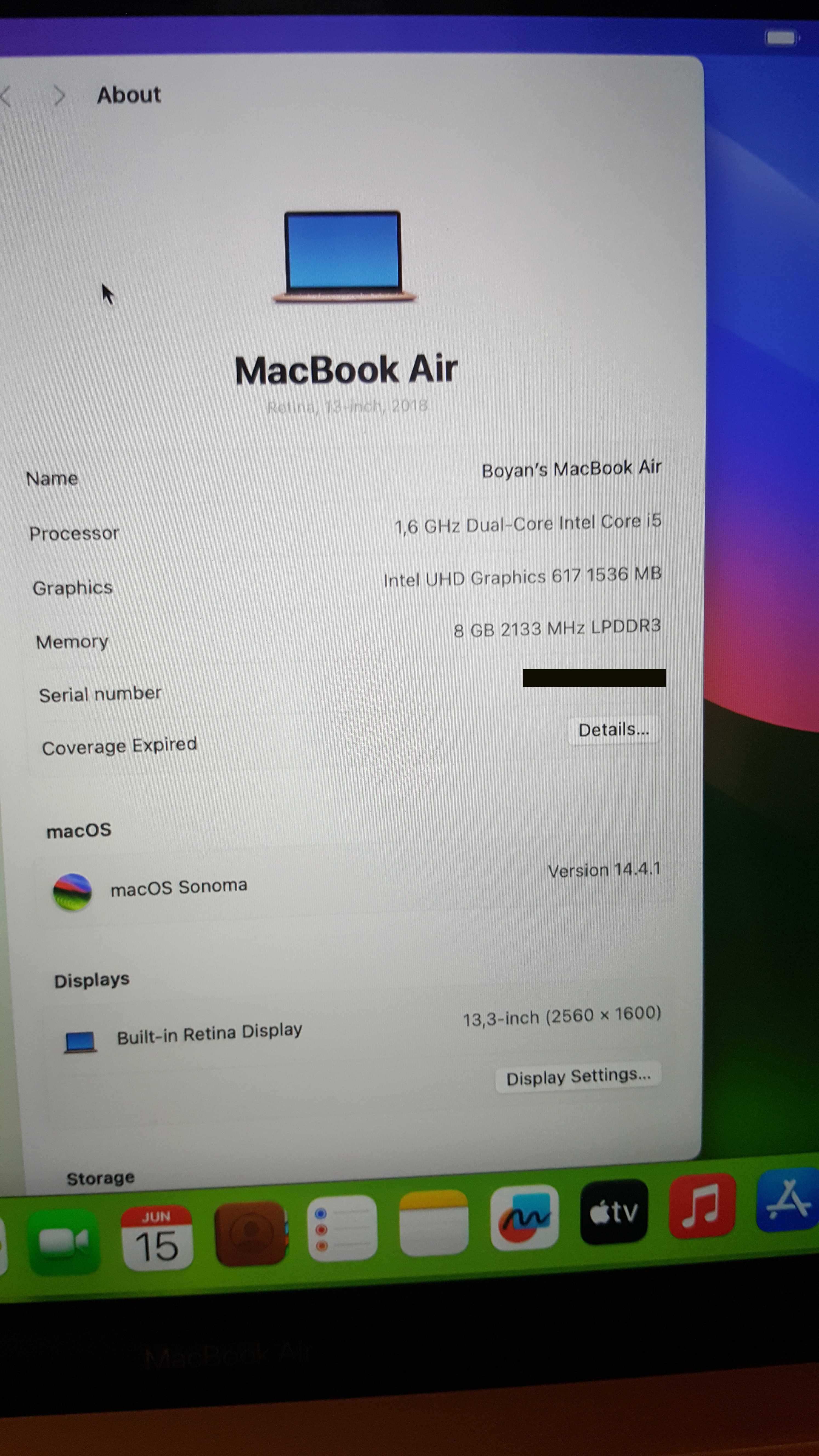 Apple Macbook Air Rose Gold 13 2019