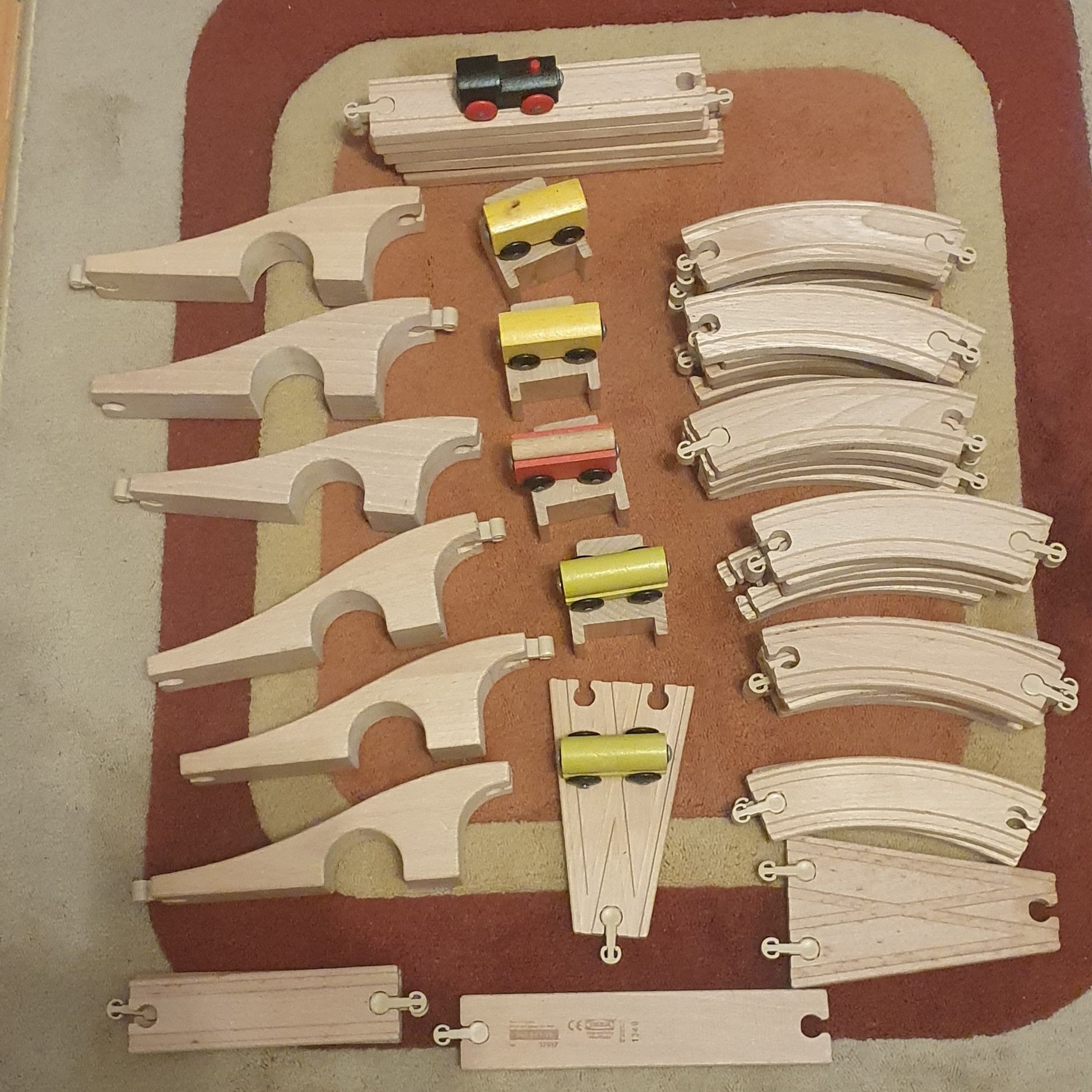 Set trenulet lemn Ikea