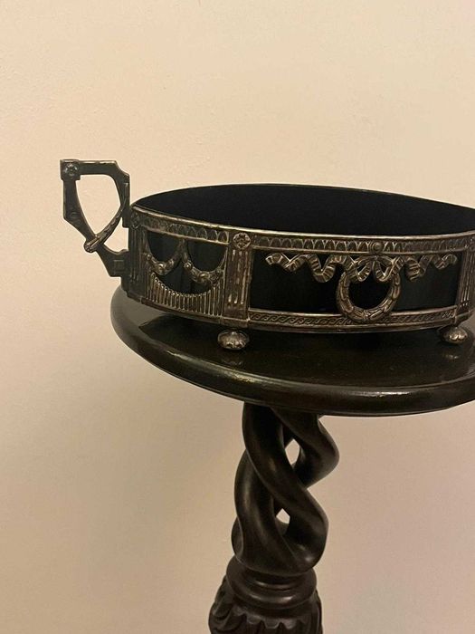 Bibelou fructiera centru de masa metalic bibelouri veche