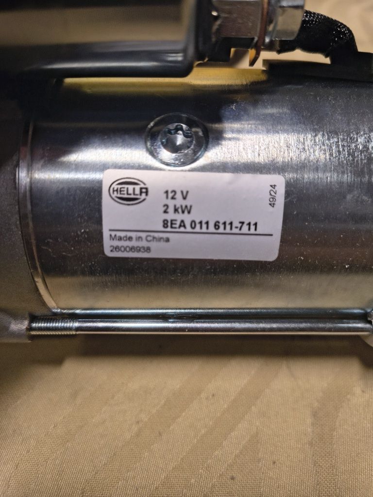 HELLA 8EA 011 611-седем.едно.едно Стартер Nissan Qashqai I (J10, NJ10,